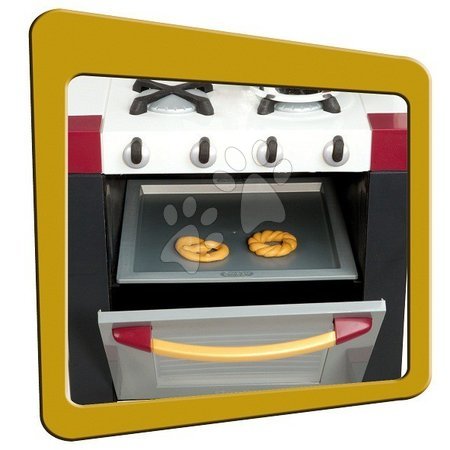 Neaktívna Staré položky - SMOBY 24665 Kuchynka FRENCH TOUCH TEFAL Excellence bordovo-zlatá s tečúcou VODOU elektrická 115*41*97 cm - 8