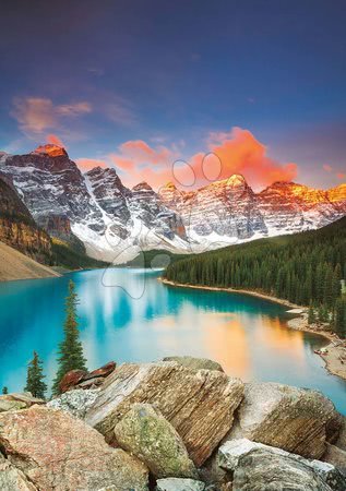 Puzzle 1000 dielne - Puzzle Moraine Lake, Banff national park Canada Educa_1