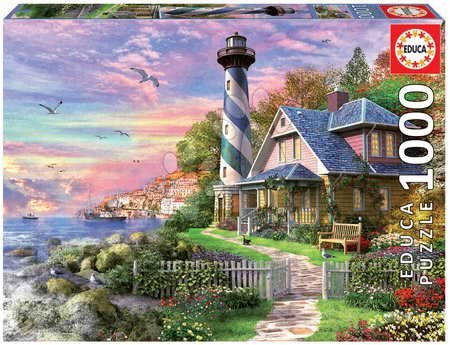 Hračky pre všetkých od 10 rokov - Puzzle Lighthouse at Rock Bay Educa