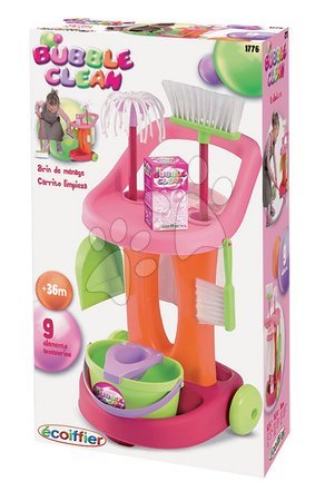 Hry na domácnost - Úklidový vozík 100% Chef Bubble Clean Écoiffier - 2