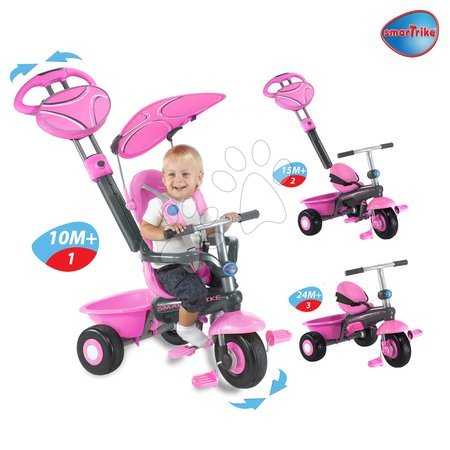 Triciclete de la 10 luni - Tricicletă Dx Leonardo Sport smarTrike - 4