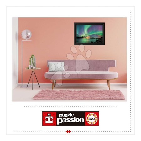 1000 darabos puzzle - Puzzle Aurora Borealis Educa - 2