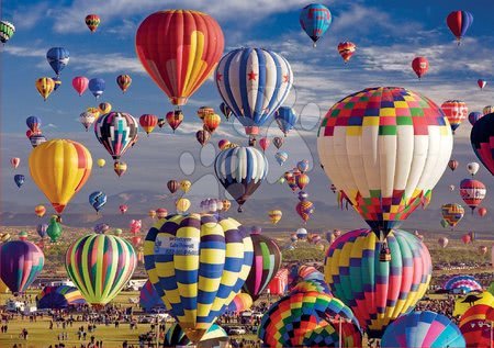 1500 darabos puzzle - Puzzle Hot Air Balloons Educa_1