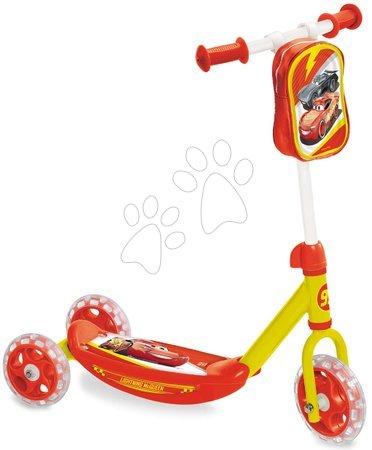 Mondo - MONDO 18005 kolobežka Cars 3 kolesá s taškou +3 roky