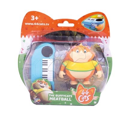 Figurice in živalce - Figurica mucka Meatball s klaviaturo 44 Cats Smoby_1