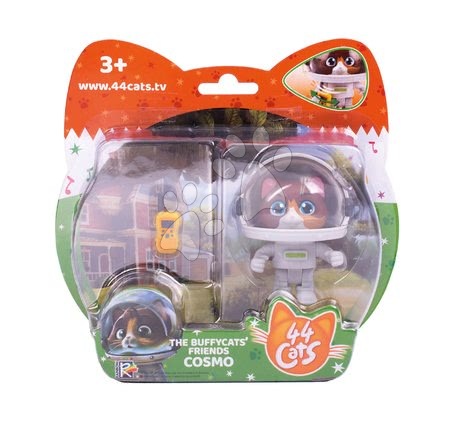 Kreativne i didaktičke igračke - Figurica mačak Cosmo s walkie-talkiejem 44 Cats Smoby 17*19*7 cm_1