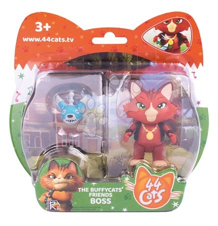 Jako ve škole - Figurka kočka Boss s robotickým psem 44 Cats Smoby_1