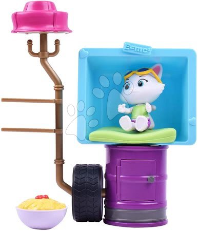 Kreativne i didaktičke igračke - Zabavni set mačka Milady 44 Cats Deluxe Smoby s različitim funkcijama