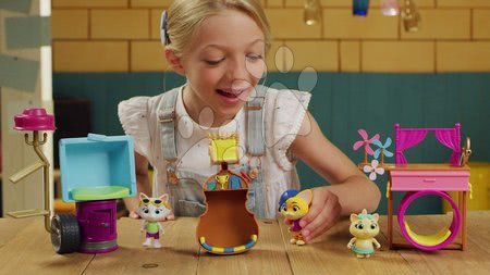 Figurky a zvířátka - Zábavný set kočka Milady 44 Cats Deluxe Smoby - 4