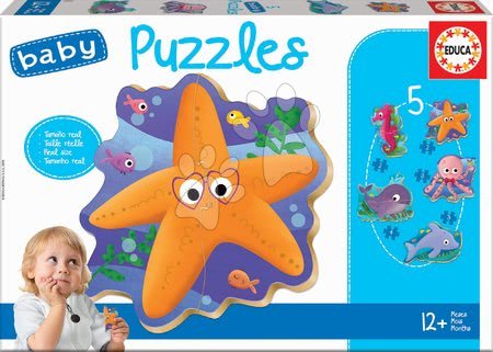 Puzzle pre najmenších - Puzzle pre najmenších Baby 5 Educa