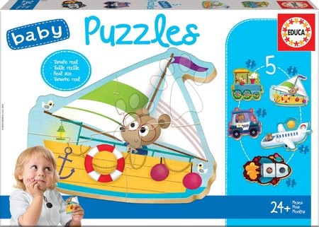 Igračke za najmanje - Puzzle za najmanje Baby 5 Educa