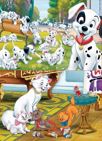 Dřevěné Disney puzzle - Dřevěné puzzle pro děti Disney zvířátka Educa_1