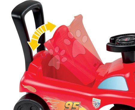 Staré položky - Odrážedlo a chodítko Auto 2v1 Auta Smoby - 4
