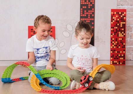  - Set pistă de mașini flexibilă Flextrem Discovery Set Smoby _1