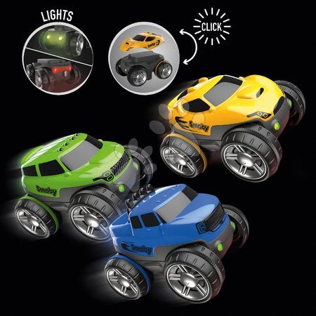 Náhradné autíčko k flexibilnej autodráhe FleXtrem Discovery Set Smoby