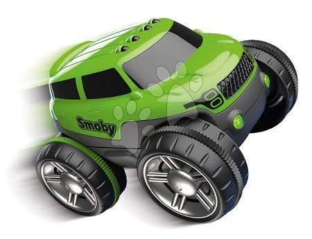 Játékautók - Tartalék autó SUV flexibilis autópályához Flextrem Discovery Set Smoby