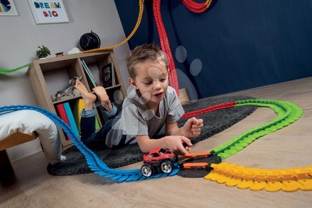 Pistas para coches - Pieza de repuesto para vía de tren flexible FleXtrem Discovery Multi-Circuits Set Smoby - 13
