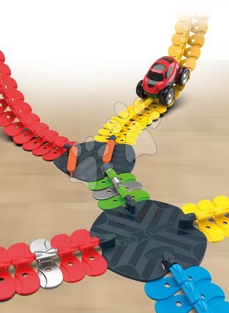 Játékautók - Pótalkatrész váltó a flexibilis autópályához Flextrem Discovery Multi-Circuits Set Smoby_1