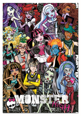 Puzzle cu 500 de bucăți  - Puzzle Monster High Educa - 1