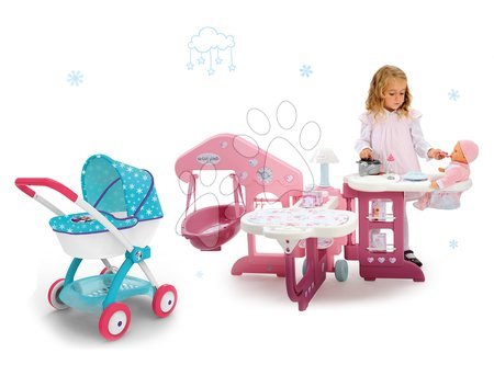 Babacenter - Szett babacenter játékbabának Baby Nurse Smoby - 15