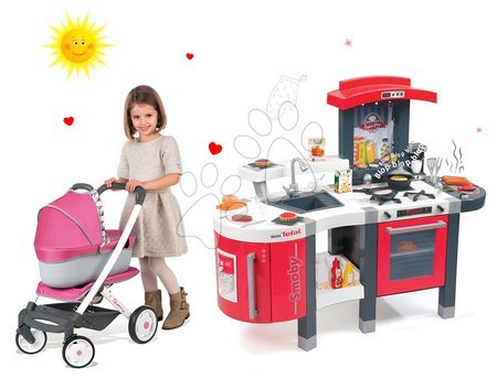 Kuchyňky pro děti sety - Set kuchyňka Tefal SuperChef Smoby - 38
