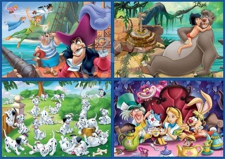 Progresivní dětské puzzle - Puzzle Multi 4 Disney Educa_1