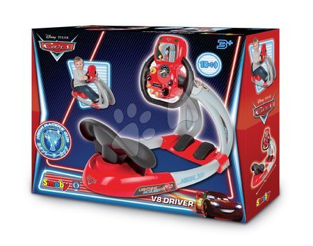 Staré položky - Auto trenažér V8 Driver Cars elektronický Smoby - 3