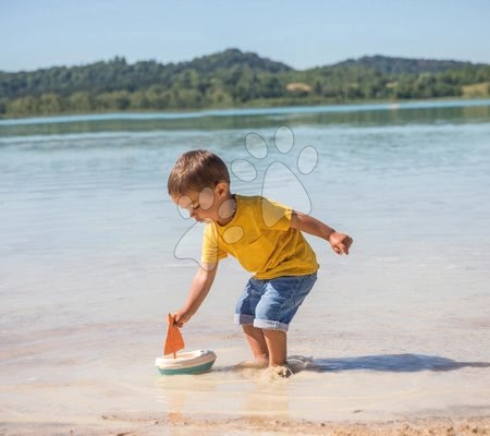 Jucării de nisip   - Barcă din trestie de zahăr Bio Sugar Cane Sailing Boat Smoby_1