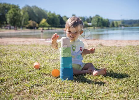 Hračky pre najmenších - Veža z cukrovej trstiny rastliny Bio Sugar Cane Magic Tower Smoby_1