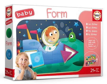 Puzzle pentru copii  - Joc educativ pentru cei mai mici Baby Form Educa