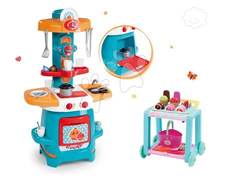 Kuchyňky pro děti sety - Set kuchyňka Cooky Smoby - 21