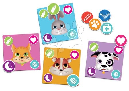 Idegennyelvű társasjátékok - Társasjáték Happy Pets Educa - 1