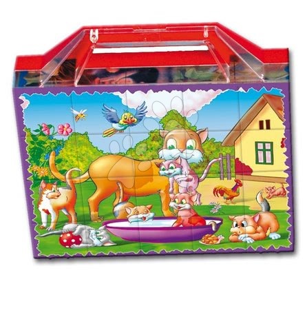 Rozprávkové kocky - Veľké rozprávkové kocky Divoké safari Dohány - 6