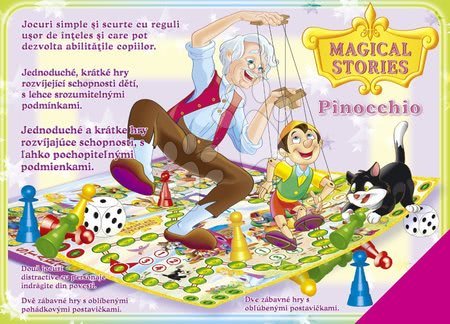 Puzzle și jocuri de societate - Joc de societate clasic Pinocchio Dohány_1