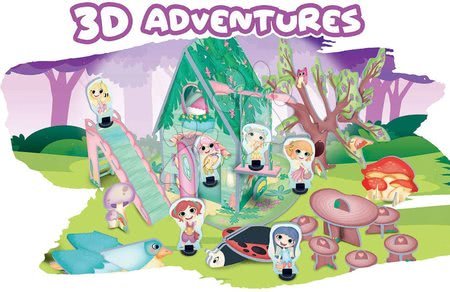 Puzzle 3D - Puzzle dobrodružství 3D Lesní princezny Educa_1