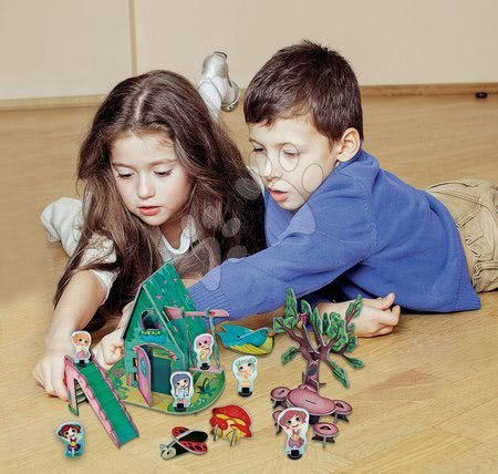 Puzzle 3D - Puzzle dobrodružství 3D Lesní princezny Educa - 2