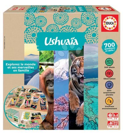 Juegos de mesa en lenguas extranjeras - Juego social Jeu Ushuaia Junior Educa