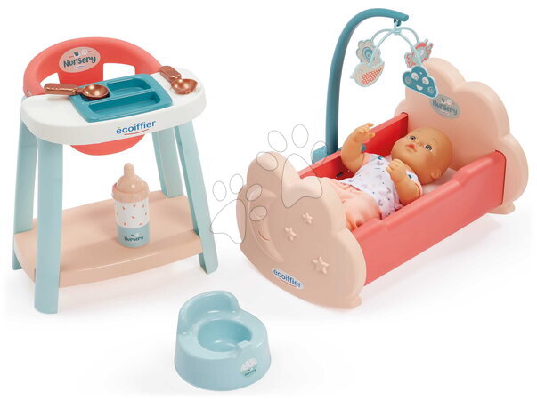 Écoiffier - Nursery con bambola alta 30 cm Nursery Écoiffier