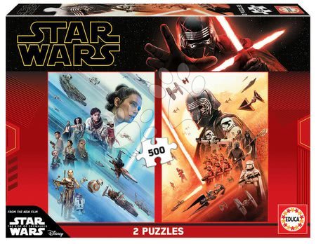 Puzzle 500 dielne - Puzzle Star Wars Episode IX The rise of Starwalker Educa