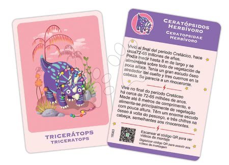 Kézimunka és alkotás - Kreatív játék Formáld meg Dínódat  Triceratops Educa - 4