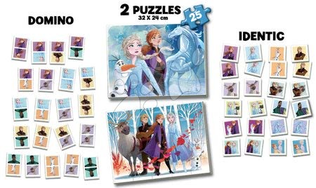 Progressive Kinderpuzzle - Superpack 4v1 Frozen 2 Disney Educa_1