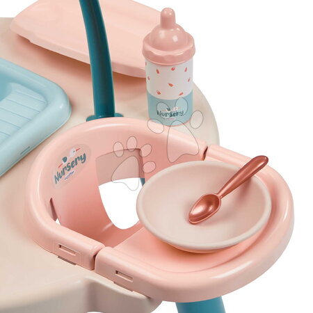 Ab 1 bis 2 Jahren - Pflegestuhl mit Wanne für Baby Nursery Table Écoiffier - 4