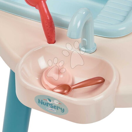 Ab 1 bis 2 Jahren - Pflegestuhl mit Wanne für Baby Nursery Table Écoiffier - 5