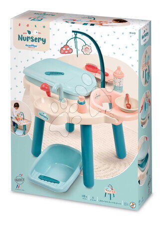 Ab 1 bis 2 Jahren - Pflegestuhl mit Wanne für Baby Nursery Table Écoiffier - 11