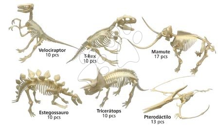 Lucru manual și creație - Puzzle joc de construit 3D Dinosaur Fossil Educa - 3