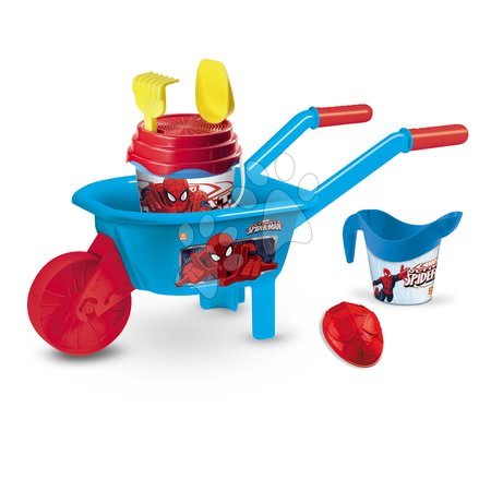 Roabe pentru nisip - Roabă cu set de găleată Omul păianjen Mondo - 2