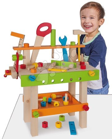 Dřevěná dětská dílna a nářadí - Dřevěná pracovní dílna Work Bench Eichhorn - 11