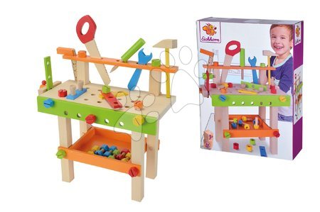 Dřevěná dětská dílna a nářadí - Dřevěná pracovní dílna Work Bench Eichhorn - 10