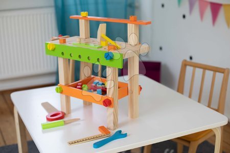 Dřevěná dětská dílna a nářadí - Dřevěná pracovní dílna Work Bench Eichhorn - 6
