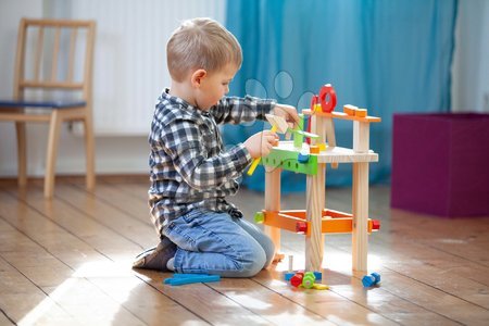 Dřevěná dětská dílna a nářadí - Dřevěná pracovní dílna Work Bench Eichhorn - 2